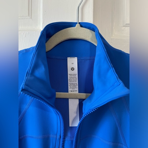 🆕Lululemon 🍋DEFINE JACKET *NULUX in PIPE DAY DREAM BLUE (PDDB) SZ 10 NWT RARE! - Picture 7 of 8